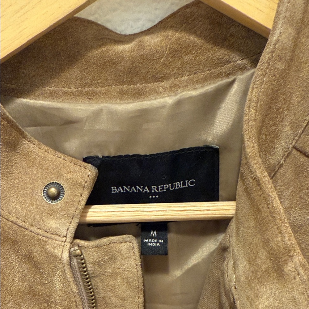 Banana Republic Brown Suede Jacket - Picture 3 of 3